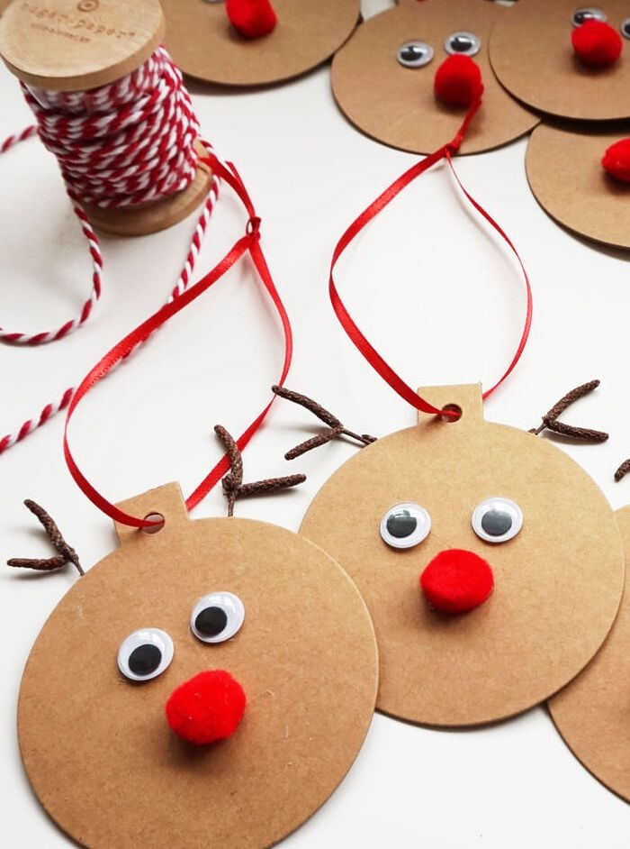 Decoration Boules De Noel En Carton – Noël Européen 2019 à Cadeau Noel Maternelle