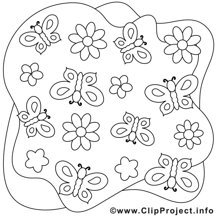 Décoration Dessin – Coloriage Été À Télécharger – Été intérieur Coloriage Été