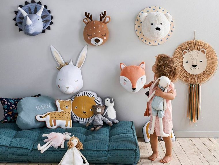 Décoration Murale Enfant : 10 Idées Pour Leur Chambre destiné Animal Pour Enfant