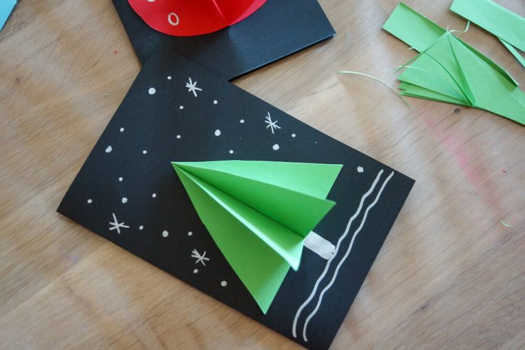 Des Cartes De Vœux En 2 Min Pour Noël – Un Jour Un Jeu tout Activité De Noel Pour Maternelle