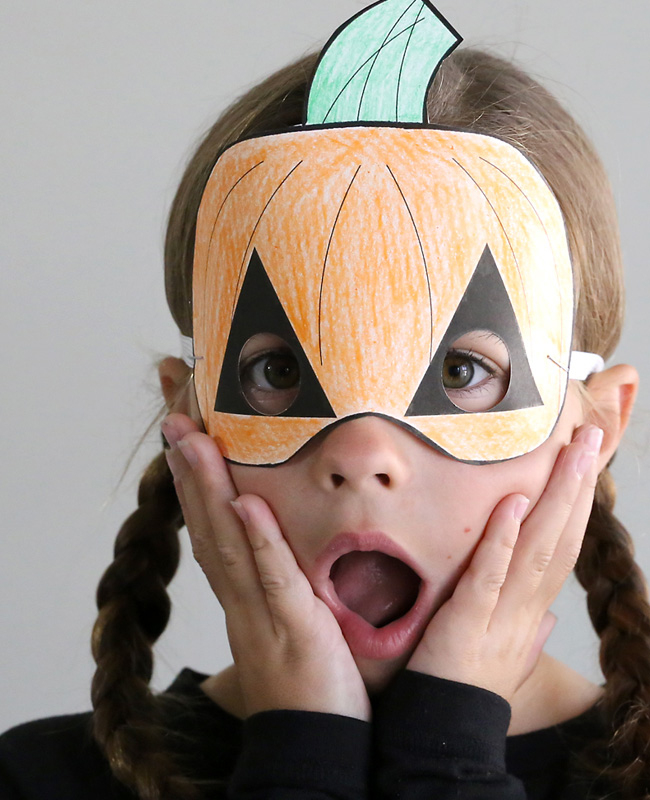 Des Masques À Imprimer Pour Halloween - My Blog Deco concernant Masque De Citrouille A Imprimer 