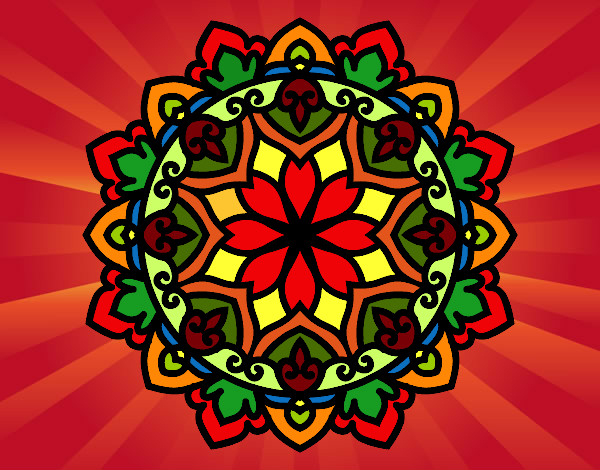 Desenho De Mandala Celta Pintado E Colorido Por Annaval O encequiconcerne Mandala Celte 