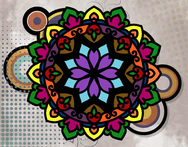 Desenho De Mandala Celta Pintado E Colorido Por Assilene O encequiconcerne Mandala Celte 