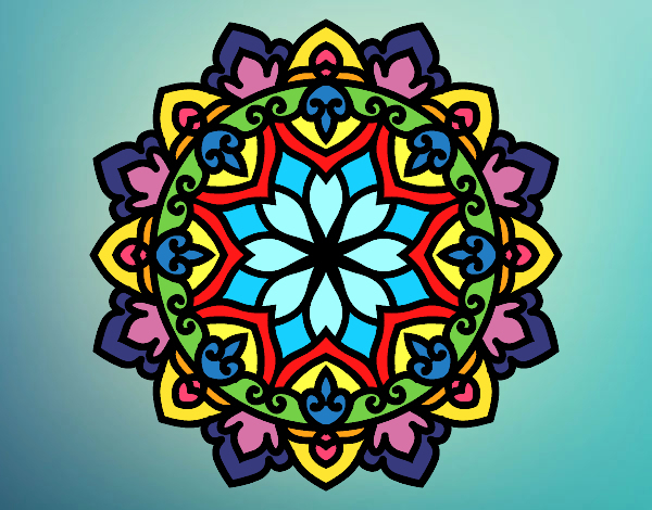 Desenho De Mandala Celta Pintado E Colorido Por Criativa O encequiconcerne Mandala Celte 