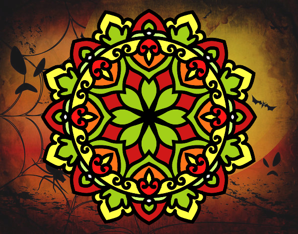 Desenho De Mandala Celta Pintado E Colorido Por Pelhon O dedans Mandala Celte 