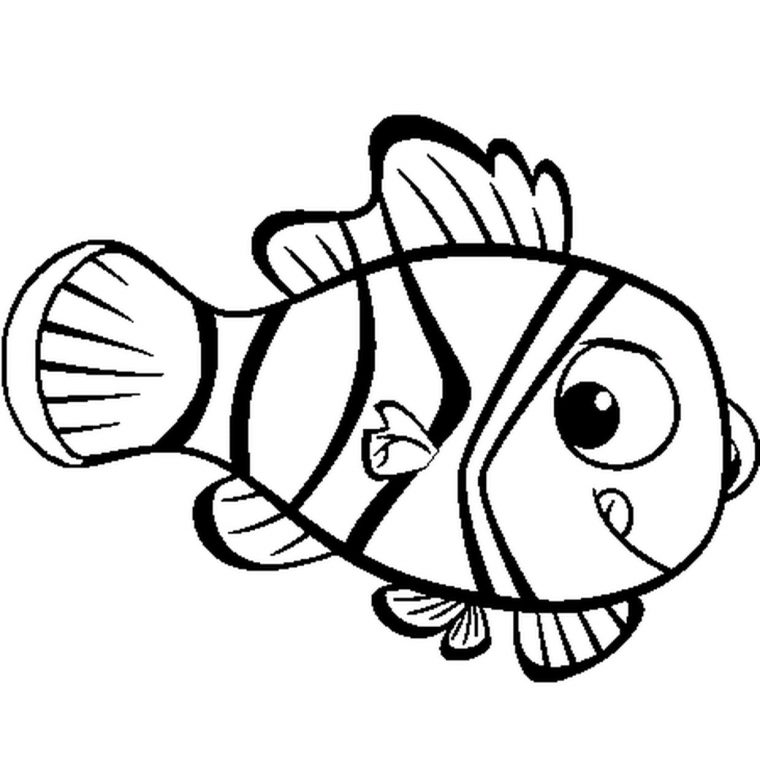 Dessin A Imprimer De Poisson Dessin A Imprimer Gratuit De intérieur Poisson Facile A Dessiner