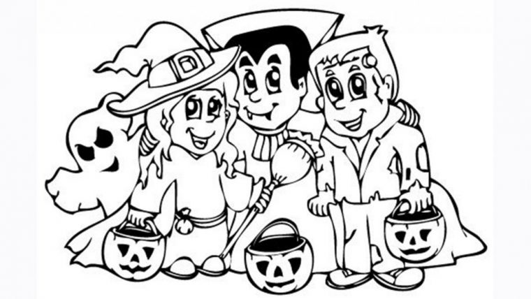 Dessin À Imprimer: Dessin A Imprimer Gratuit Famille avec Dessin D Halloween A Imprimer Gratuit