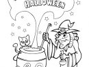 Dessin À Imprimer: Dessin Imprimer Halloween Sorciere à Dessin Facile Halloween
