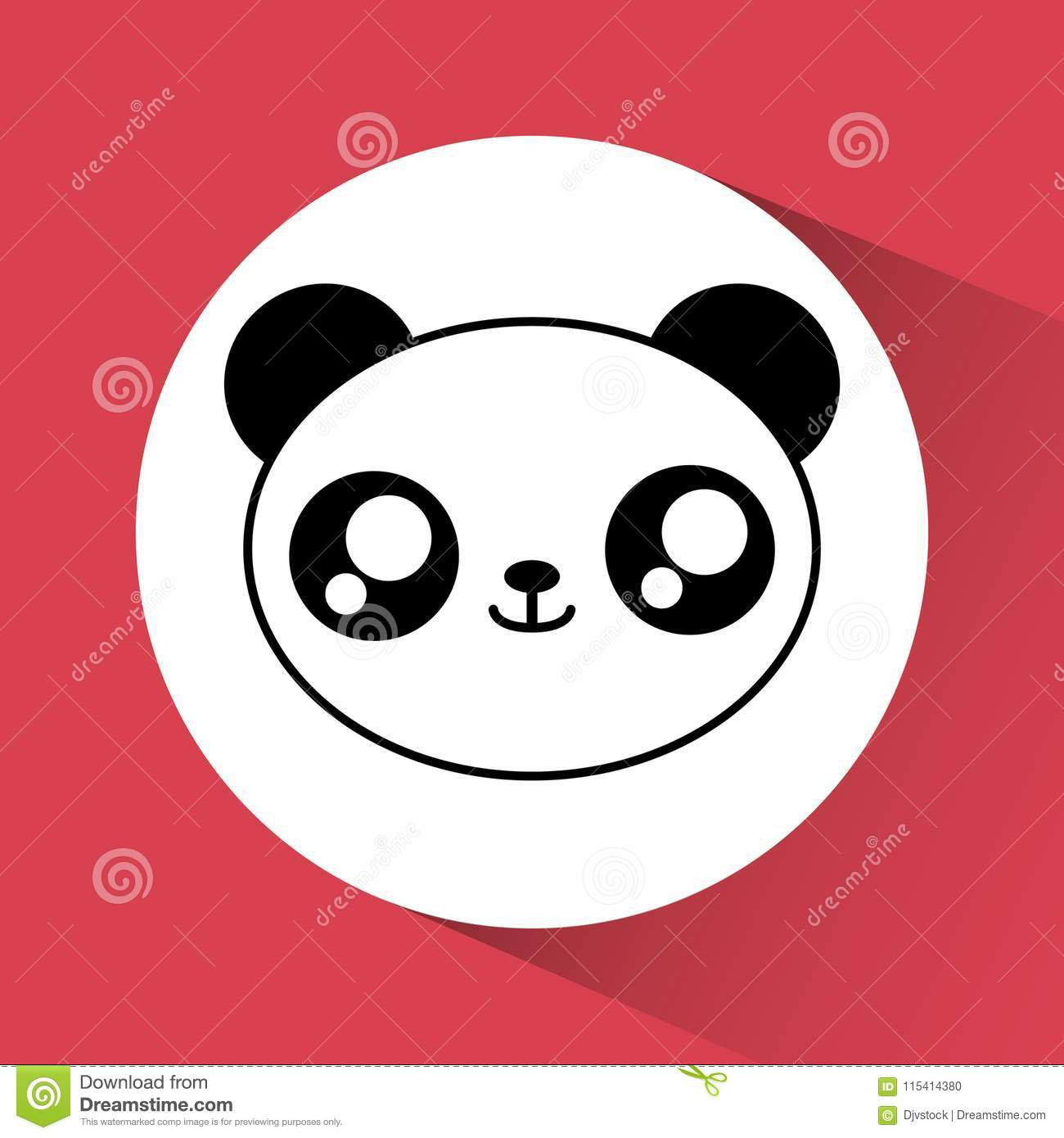 Dessin À Imprimer: Dessin Kawaii A Imprimer Panda tout Panda Dessin 