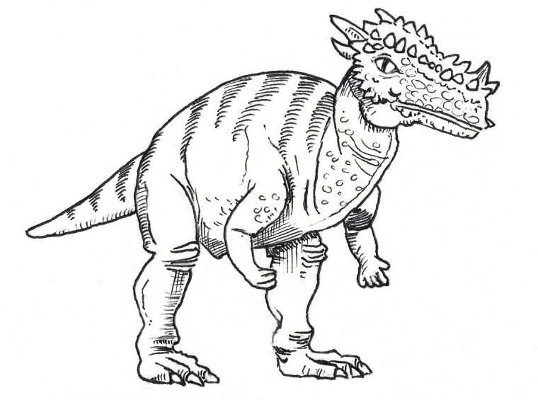 Dessin A Imprimer Dinosaure Gratuit : Coloriage Dinosaure serapportantà Dessin À Imprimer Dinosaure