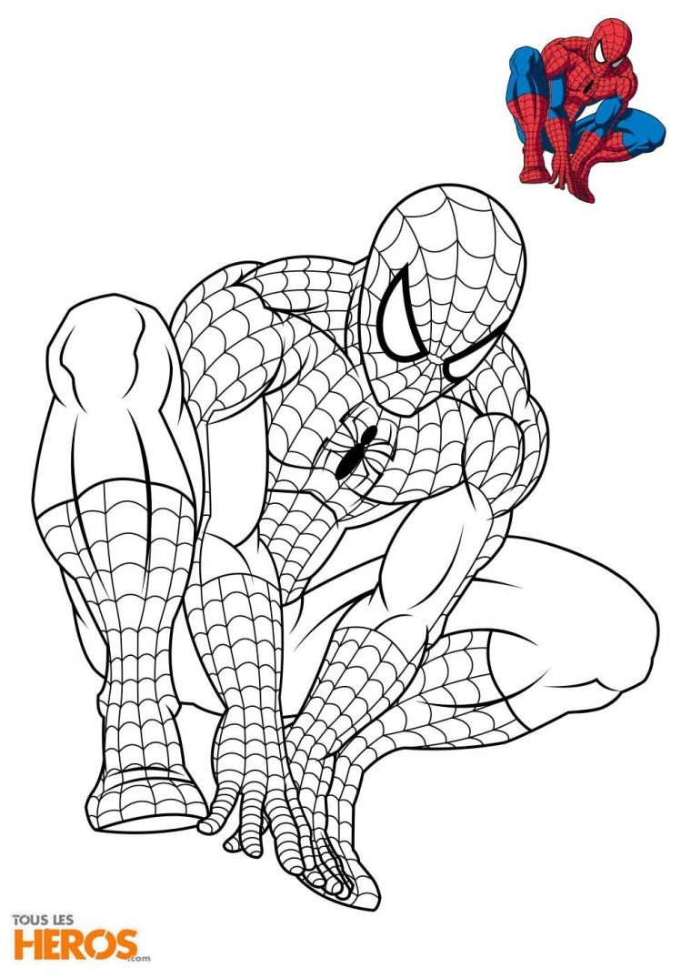 Dessin A Imprimer Spiderman 4 – Greatestcoloringbook dedans Dessin A Imprimer Spiderman