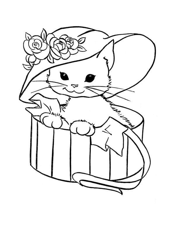 Dessin Chaton Mignon Nouveau Photos Coloriage Chat Trop pour Coloriage De Chat Mignon A Imprimer 