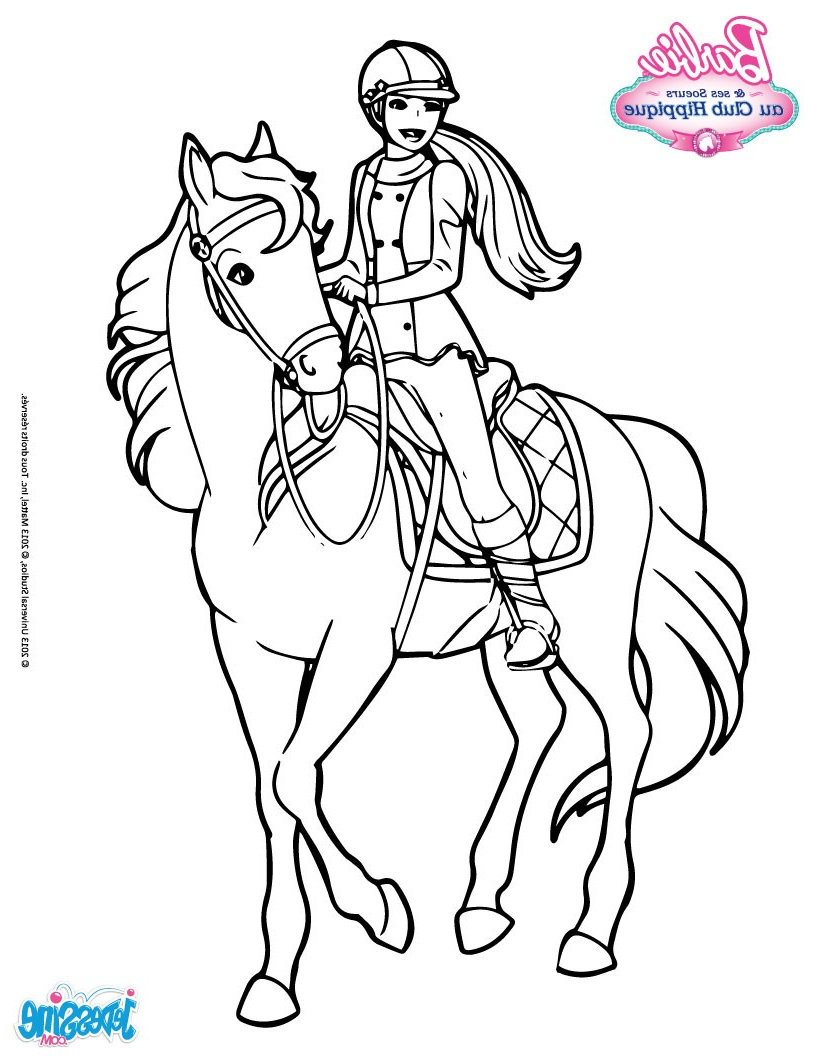 Dessin Cheval À Colorier Unique Collection Coloriages tout Dessin A Colorier Cheval 