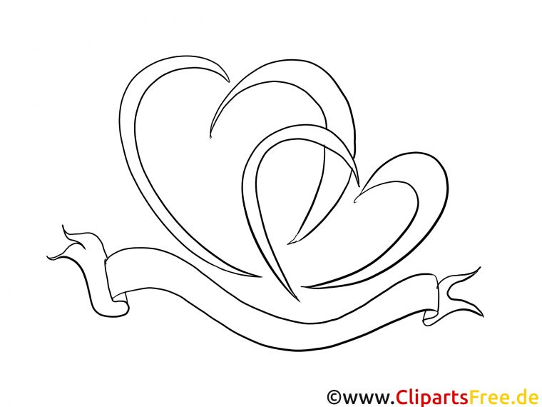 Dessin Coeurs – Coloriage Saint-Valentin À Télécharger tout Dessin Pour La St Valentin