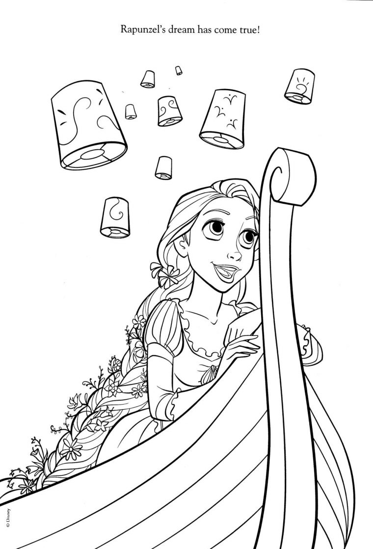 Dessin Coloriage Raiponce Fantastique En Ligne Coloriage encequiconcerne Coloriages Raiponce