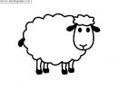 Dessin Colorié : Mouton Par Un Invité - Sans Dépasser intérieur Dessin Mouton