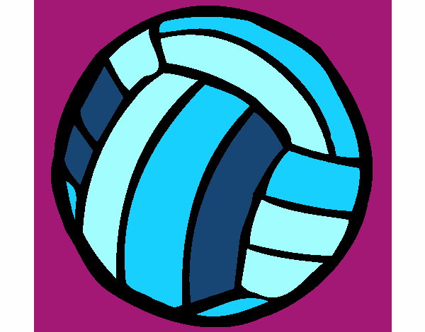 Dessin De Ballon De Volley-Ball Colorie Par Membre Non avec Dessin Volley 
