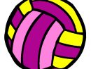 Dessin De Ballon De Volley-Ball Colorie Par Membre Non concernant Dessin Volley