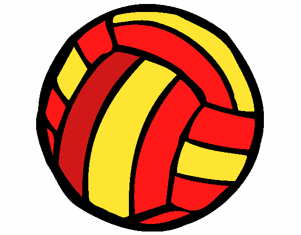 Dessin De Ballon De Volley-Ball Colorie Par Membre Non intérieur Dessin Volley 