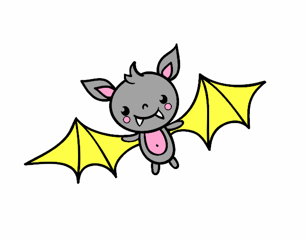 Dessin De Chauve-Souris Halloween Colorie Par Membre Non serapportantà Dessin Halloween Chauve Souris 