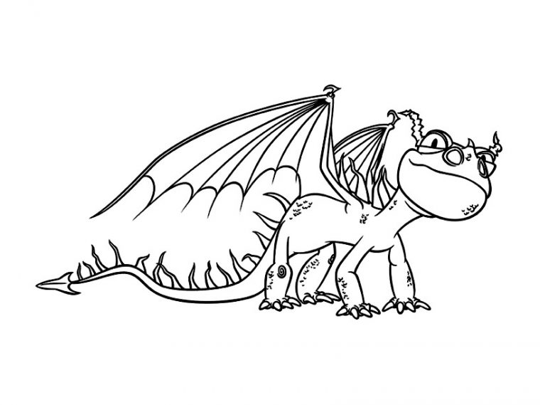 Dessin De Dragons Gratuit À Télécharger Et Colorier pour Dragon Dessin Animé