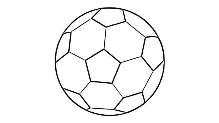 Dessin De Foot Facile Impressionnant Collection Ment concernant Ballon De Foot Dessin