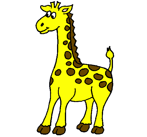 Dessin De Girafe Colorie Par Membre Non Inscrit Le 28 De destiné Dessin Girafe Facile