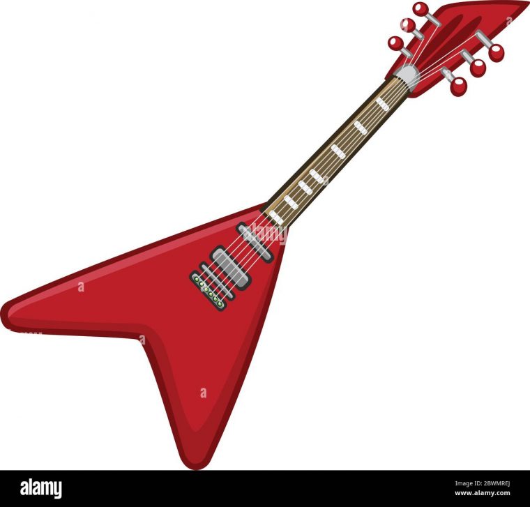 Dessin De Guitare Banque D'Image Et Photos – Alamy serapportantà Dessin De Guitare Électrique