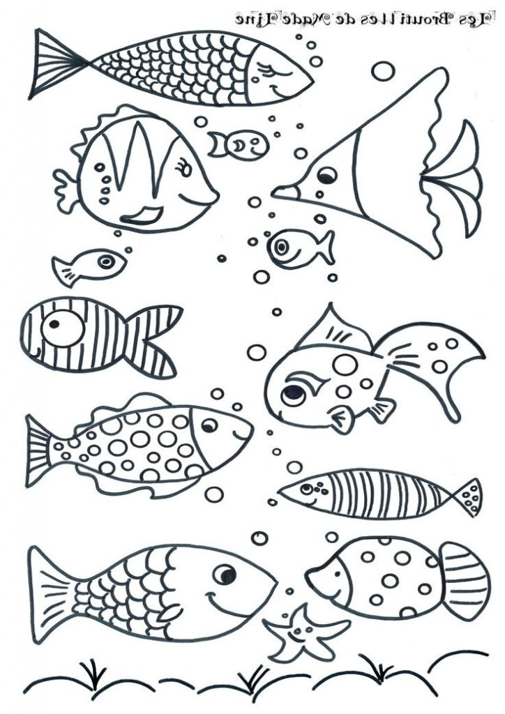 Dessin De Poisson A Imprimer Beau Collection Coloriage à Dessin A Colorier Poisson D Avril 