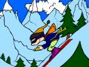 Dessin De Skieur Colorie Par Membre Non Inscrit Le 05 De encequiconcerne Dessin Skieur