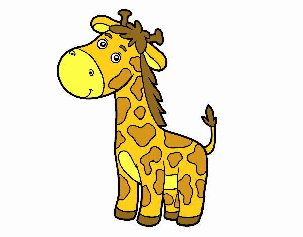 Dessin De Une Girafe Colorie Par Membre Non Inscrit Le 27 concernant Dessins Girafe 