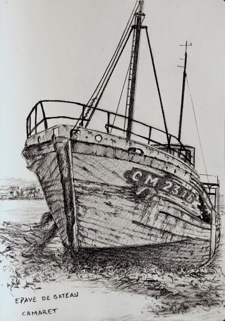 Dessin D'Épave De Bateau Facile – Skolka Skubin à Dessin De Bateau