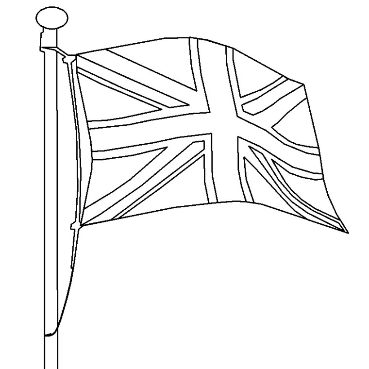 Dessin Drapeau Angleterre tout Drapeau Anglais Facile A Dessiner 