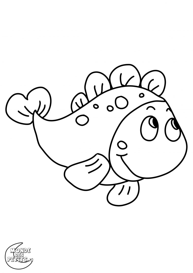 Dessin D'Un Poisson D'Avril pour Dessin A Colorier Poisson D Avril