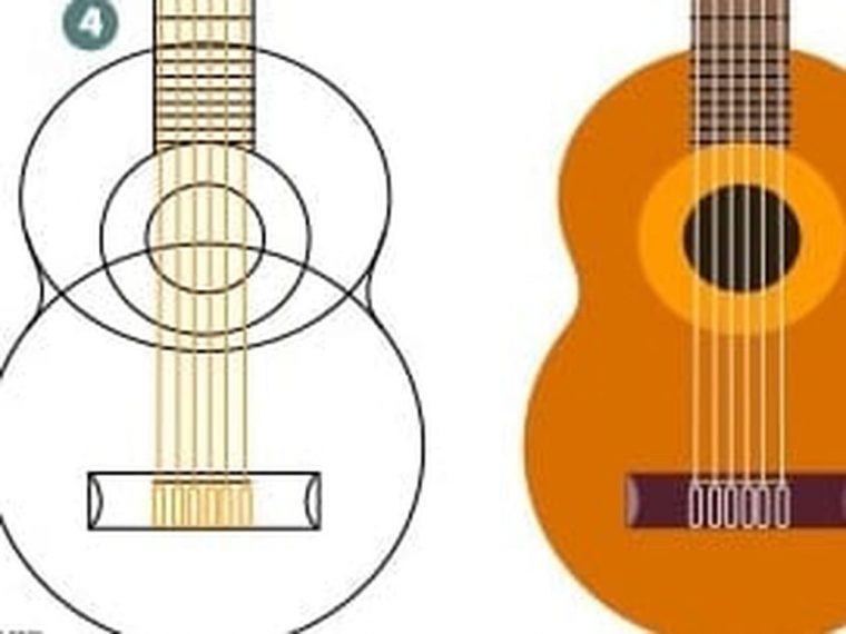 Dessin Facile Guitare – Dessin Facile à Comment Dessiner Des Notes De Musique