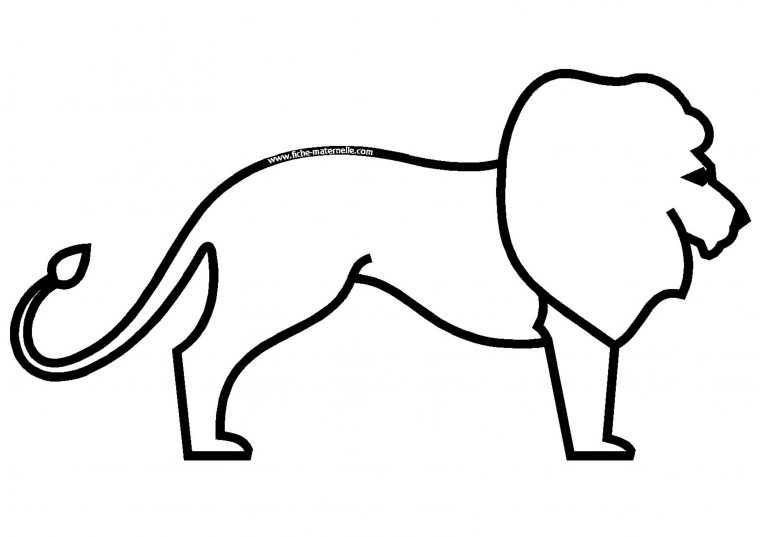 Dessin Facile Lion  Facile De Dessiner Les Animaux concernant Lion A Dessiner