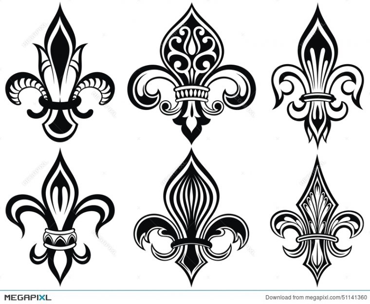 Dessin Fleur De Lys Tattoo – Get Images One tout Dessin Fleur De Lys