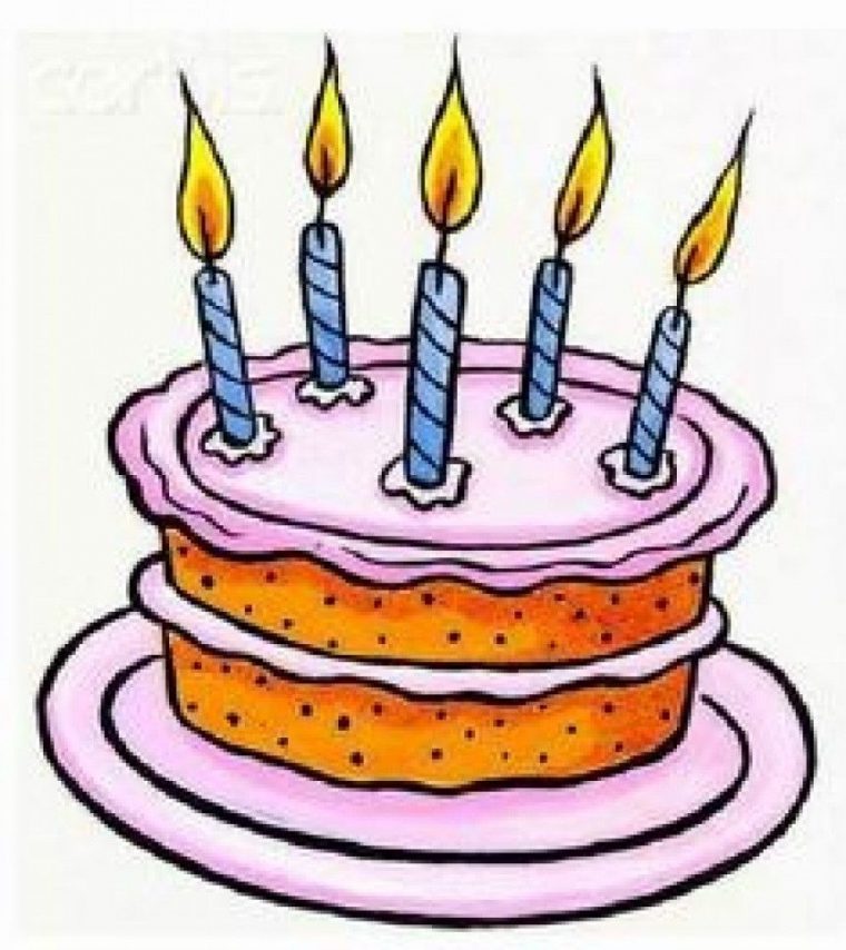 Dessin Gateau Anniversaire – Les Dessins Et Coloriage intérieur Dessins De Gateaux