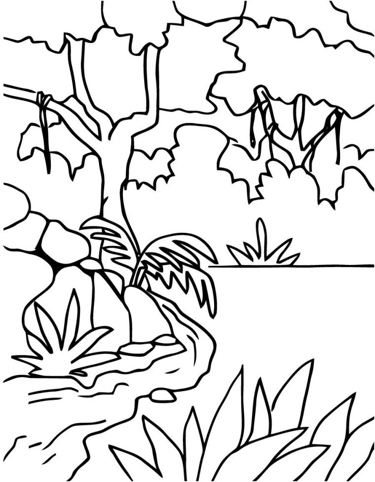 Dessin Jungle – Les Dessins Et Coloriage avec Coloriage Animaux Jungle