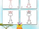Dessin Kawaii Facile Girafe - Coloriage De Bébé Animaux concernant Apprendre A Dessiner Animaux