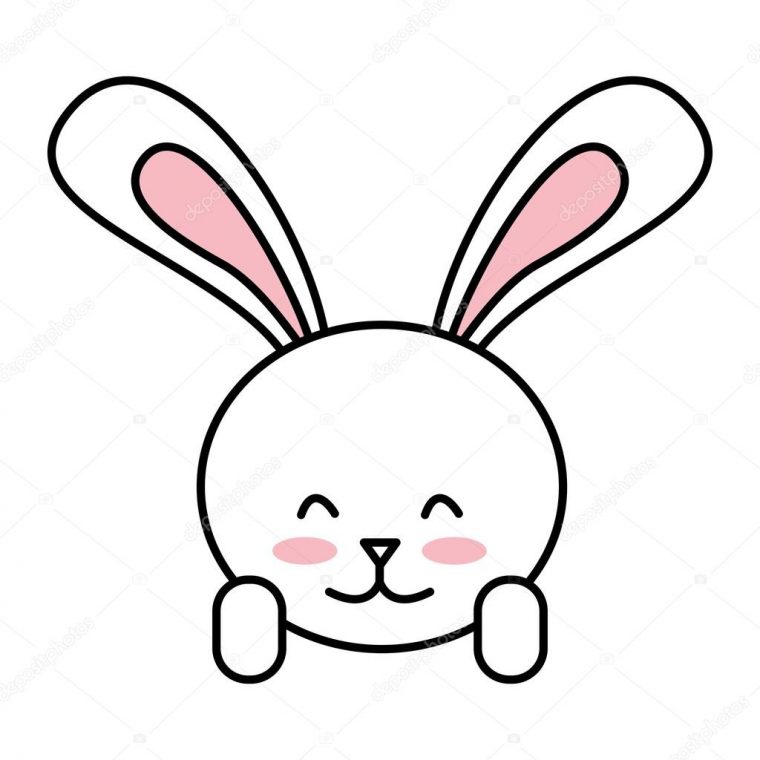 Dessin Kawaii Facile Lapin  Lapin A Dessiner. Fabulous destiné Comment Dessiner Un Lapin