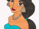 Dessin Kawaii Princesse Disney Jasmine serapportantà Dessin De Princesse Facile