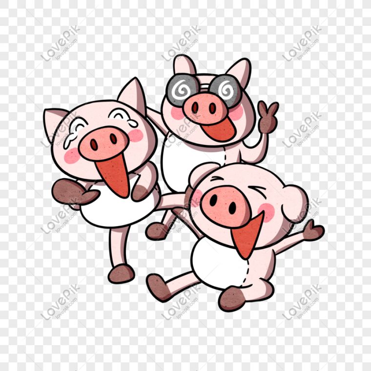 Dessin Les Trois Petits Cochons – Dessin Et Coloriage destiné Petit Cochon Dessin