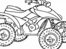 Dessin Moto Facile Nouveau Photos Quad Vtt Transport concernant Coloriage De Quad