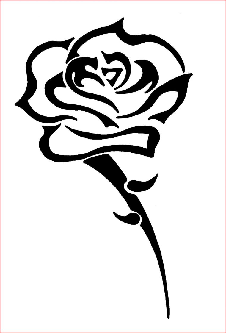 Dessin Original Facile A Faire Beau Dessin De Rose Facile dedans Dessin Facile De Rose