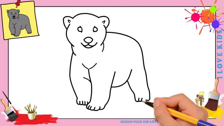 Dessin Ours Facile – Comment Dessiner Un Ours Facilement à Dessiner Un Ours En Peluche