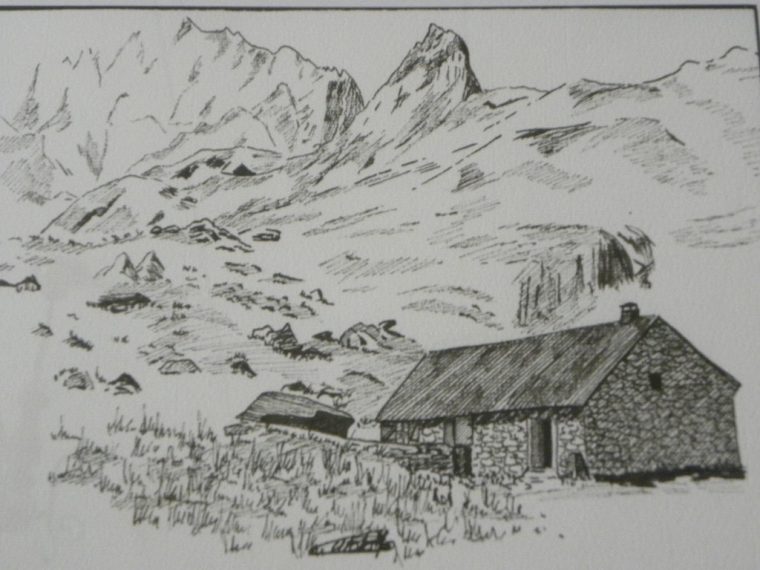 Dessin Paysage De Savoie dedans Dessin De Paysage