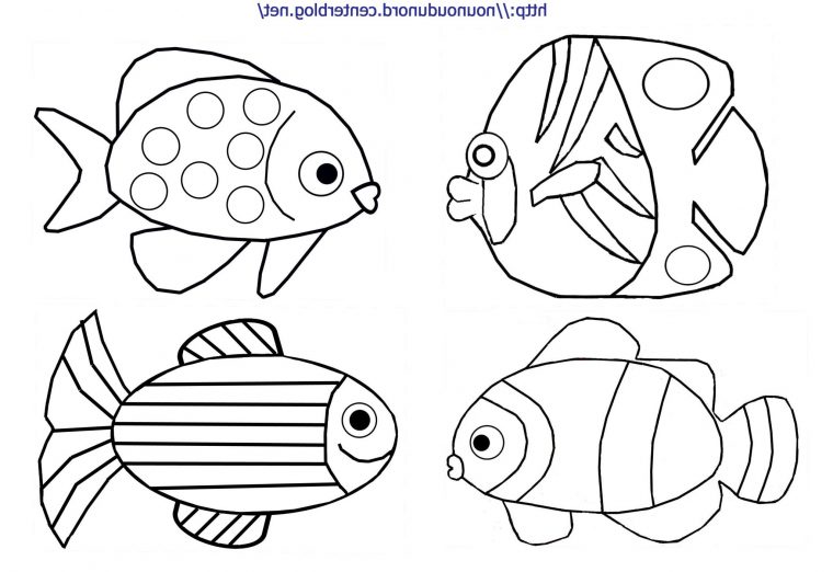 Dessin Poisson Rigolo Cool Photos Coloriage Poisson D avec Poisson D Avril Coloriage