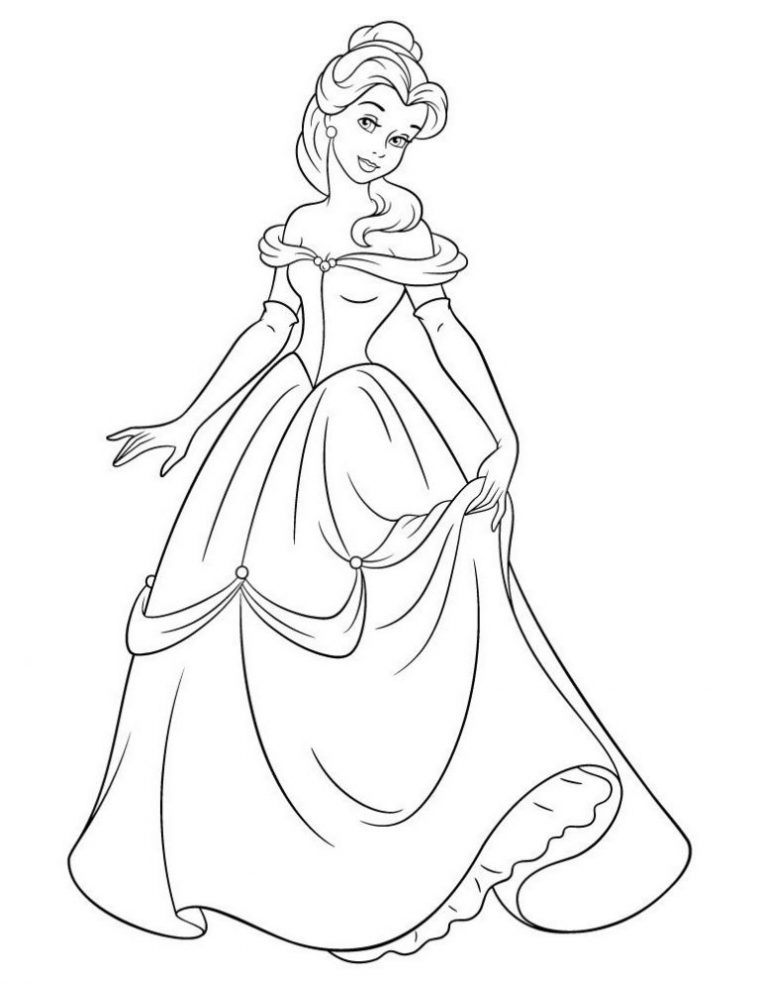 Dessin Princesse Disney Facile Beau Stock Coloriage Disney à Coloriage Interactif Princesse