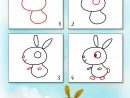 Dessin2_Comment Dessiner Un Lapin ?  Easy Drawings, Art pour Comment Dessiner Une Vache Facilement
